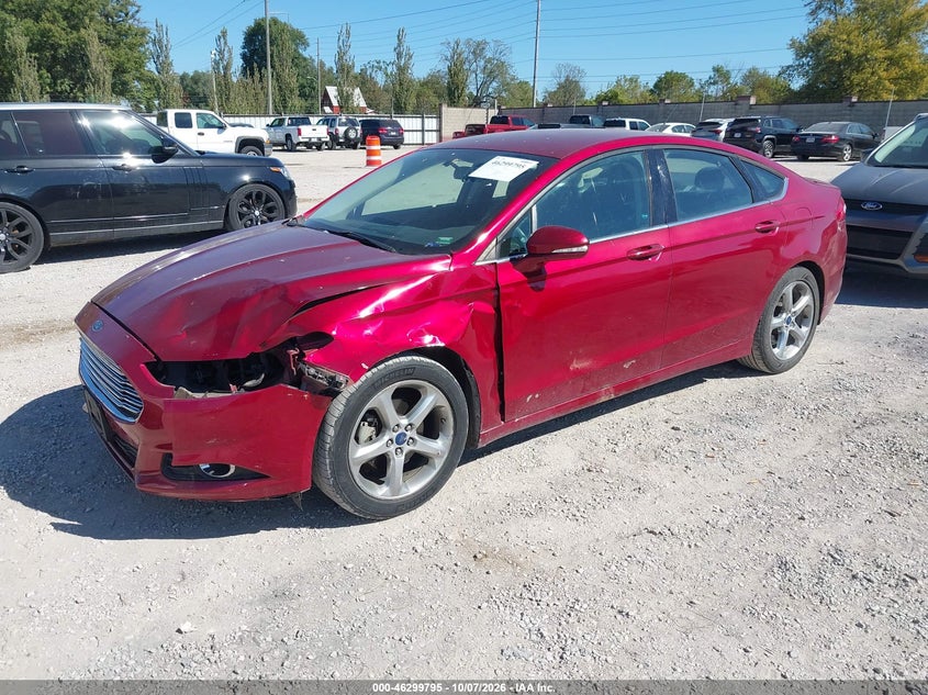 Vin: 3fa6p0h77er391538, lot: 46799958, ford fusion se 20142