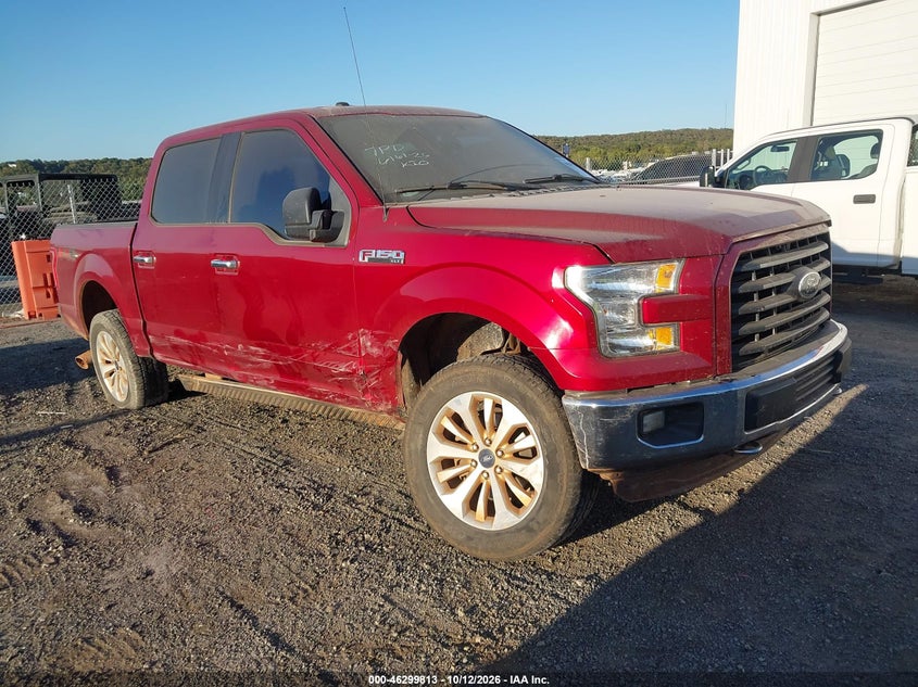 Vin: 1ftew1ef8gke42384, lot: 46799976, ford f-150 xlt 20161