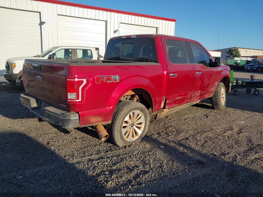 Vin: 1ftew1ef8gke42384, lot: 46799976, ford f-150 xlt 20164