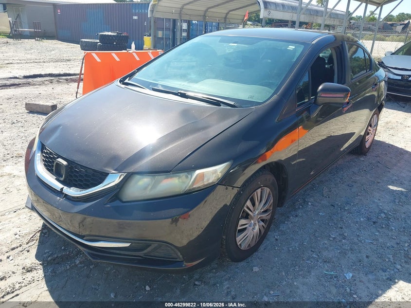 Vin: 2hgfb2f57eh508800, lot: 46799985, honda civic lx 20142