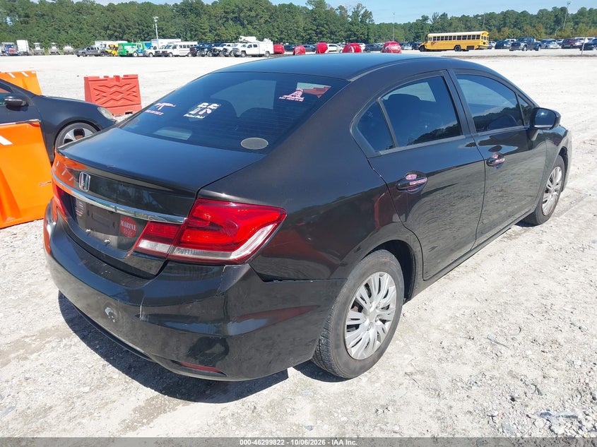 Vin: 2hgfb2f57eh508800, lot: 46799985, honda civic lx 20144