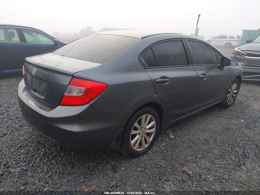 Vin: 2hgfb2f91ch331418, lot: 46799989, honda civic ex-l 20124