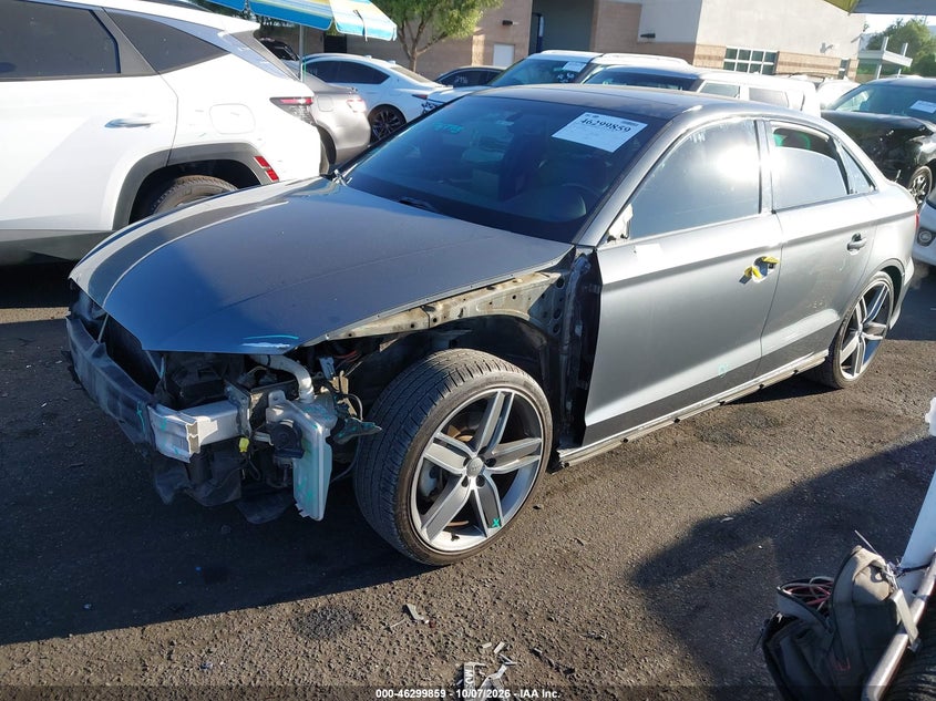 Vin: waua7gff0g1101285, lot: 46800023, audi a3 1.8t premium 20162