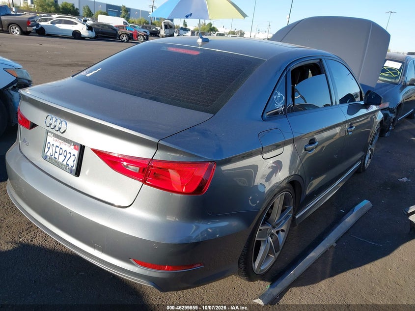 Vin: waua7gff0g1101285, lot: 46800023, audi a3 1.8t premium 20164