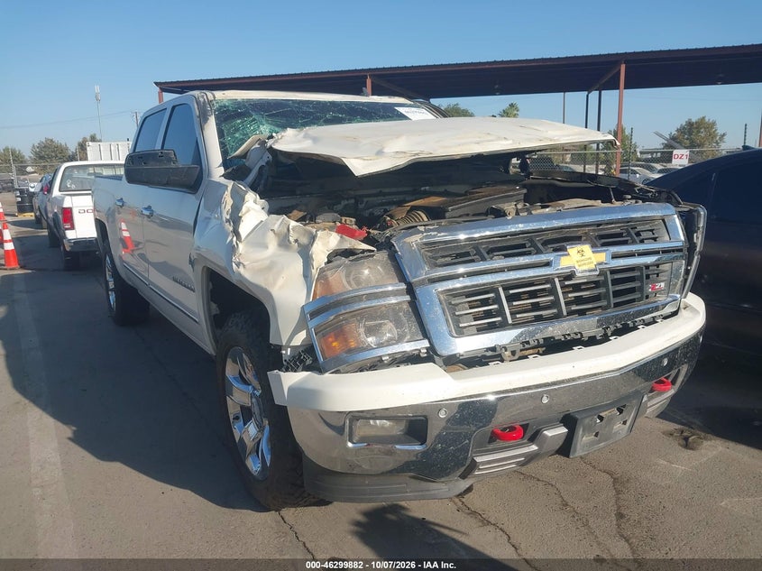 Vin: 3gcuksec9eg221562, lot: 46800045, chevrolet silverado 1500 2lz 20141