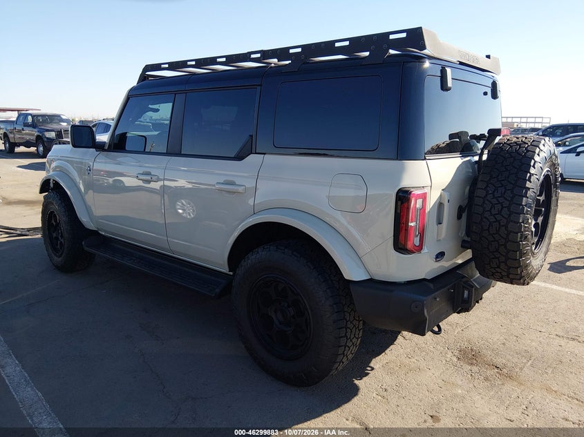 Vin: 1fmde8bh9sla89732, lot: 46800046, ford bronco outer banks 20253