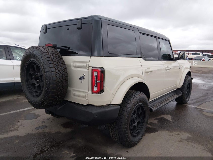 Vin: 1fmde8bh9sla89732, lot: 46800046, ford bronco outer banks 20254
