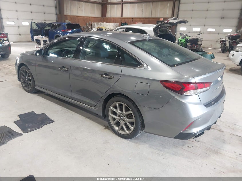 Vin: 5npe34ab3jh666889, lot: 46800061, hyundai sonata limited 2.0t 20183