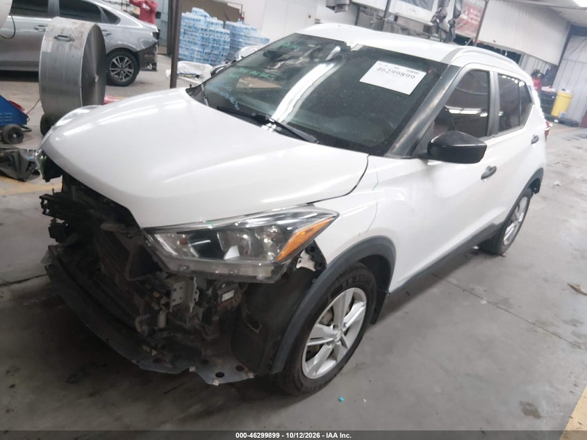 Vin: 3n1cp5cu8kl538068, lot: 46800063, nissan kicks s 20192