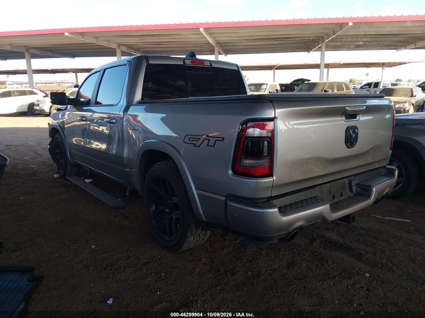 Vin: 1c6rrejt9nn345581, lot: 46800067, ram 1500 laramie  4x2 5'7 box 20223