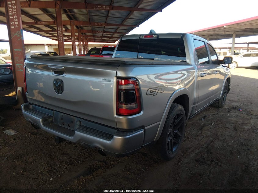 Vin: 1c6rrejt9nn345581, lot: 46800067, ram 1500 laramie  4x2 5'7 box 20224