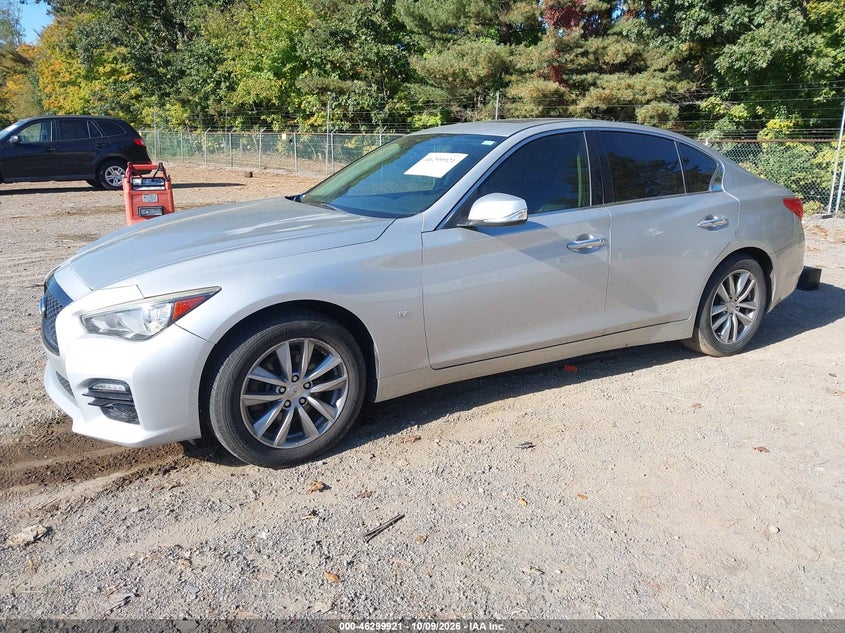 Vin: jn1bv7ar1fm394449, lot: 46800084, infiniti q50 premium 20152