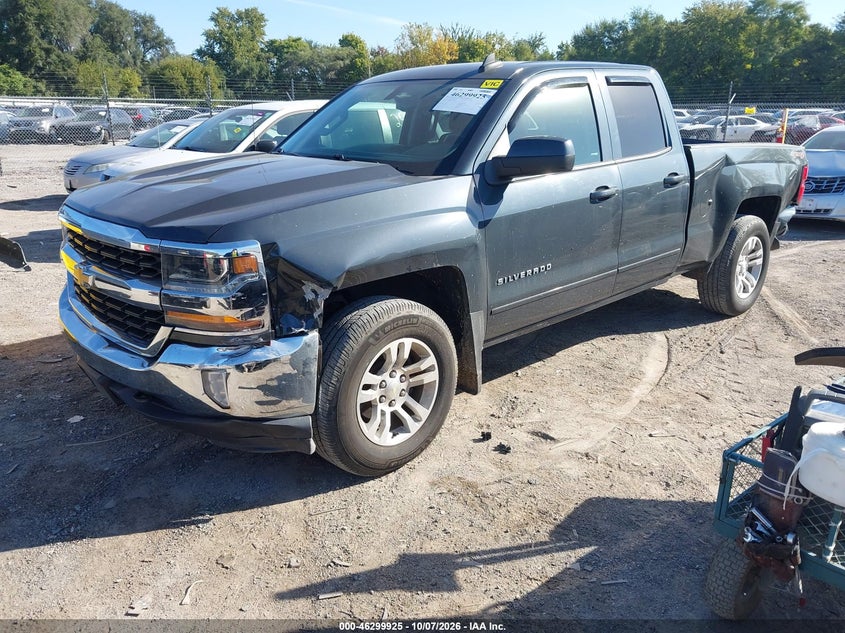 Vin: 1gcvkrec6hz320549, lot: 46800088, chevrolet silverado 1500 1lt 20172