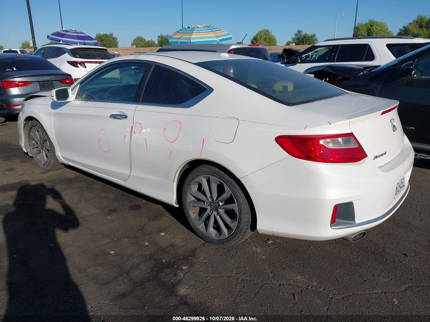 Vin: 1hgct2b81ea007822, lot: 46800089, honda accord ex-l v-6 20143