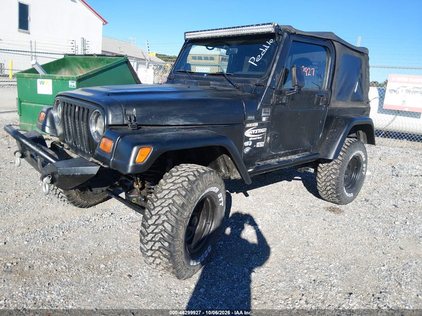 JEEP WRANGLER 1998 VIN 1J4FY19S5WP797627