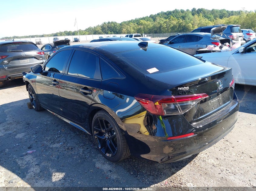 Vin: 2hgfe2f56th618919, lot: 46800102, honda civic sport 20263