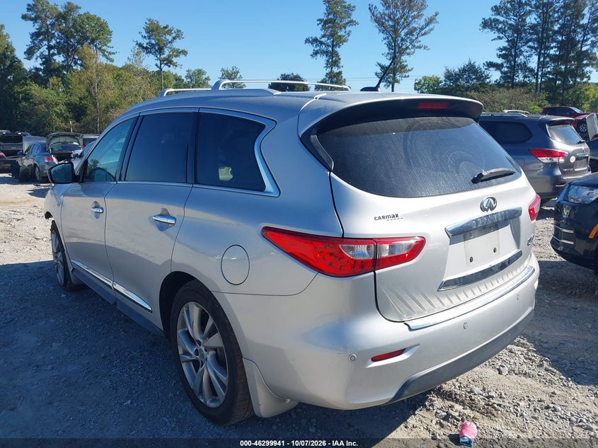 Vin: 5n1al0mm1fc523457, lot: 46800104, infiniti qx60 20153