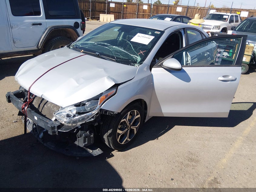 Vin: 3kpf24adxme308870, lot: 46800113, kia forte lxs 20212