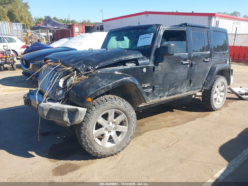 Vin: 1c4bjweg1gl173680, lot: 46800124, jeep wrangler unlimited sahara 20162