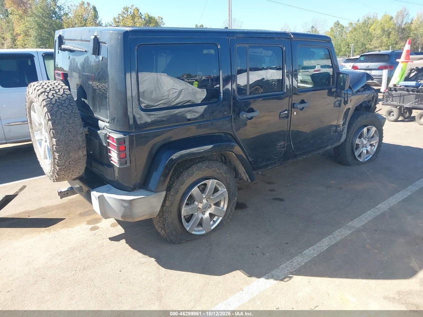 Vin: 1c4bjweg1gl173680, lot: 46800124, jeep wrangler unlimited sahara 20164