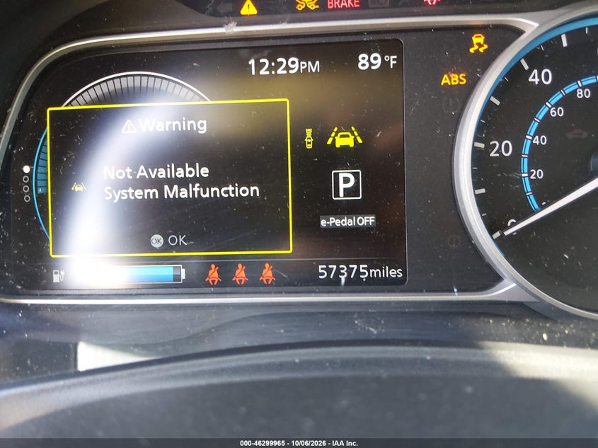 NISSAN LEAF 2023 VIN 1N4AZ1BV3PC550333