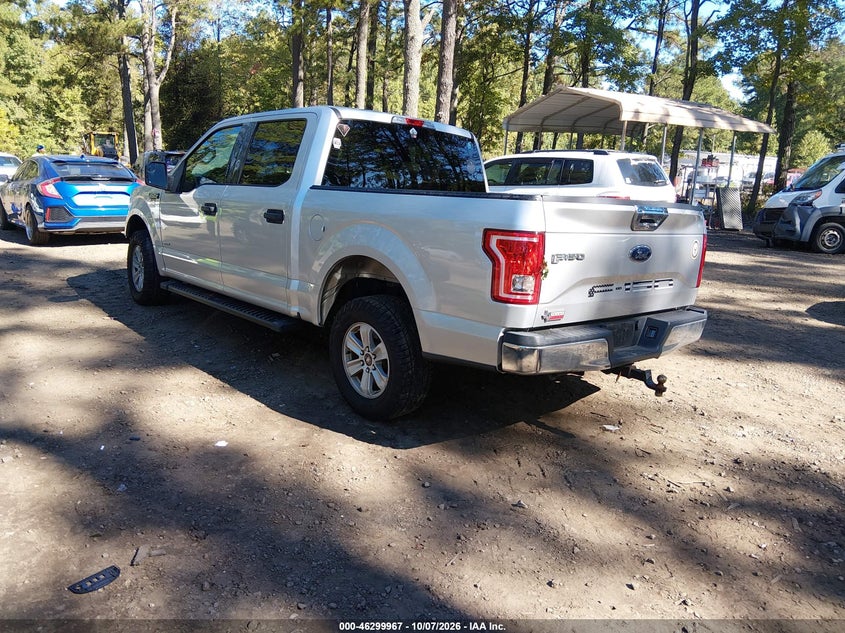 Vin: 1ftew1cpxgkf65891, lot: 46800130, ford f-150 xlt 20163