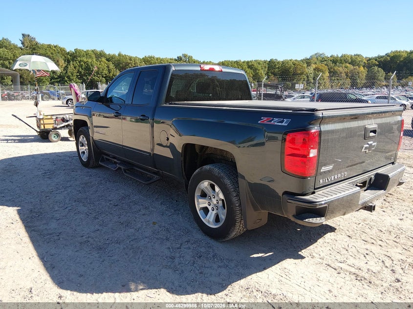 Vin: 1gcvkrec8hz308760, lot: 46800149, chevrolet silverado 1500 2lt 20173