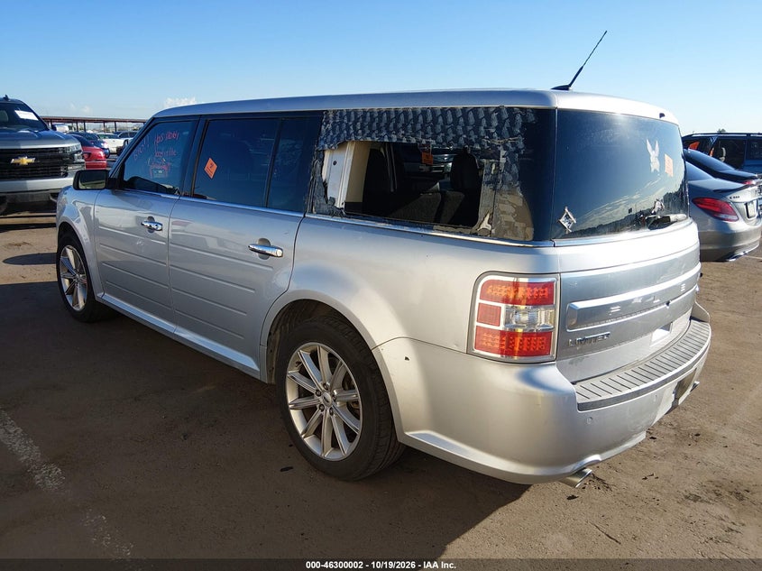 Vin: 2fmgk5d85hba07246, lot: 46800165, ford flex limited 20173