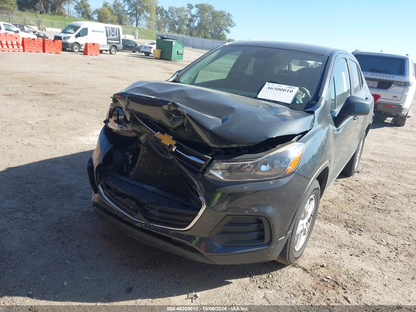 Vin: 3gncjnsb7kl234350, lot: 46800173, chevrolet trax ls 20192