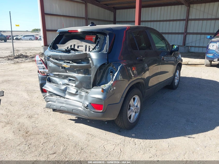 Vin: 3gncjnsb7kl234350, lot: 46800173, chevrolet trax ls 20194