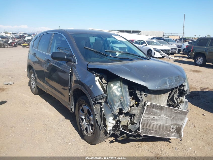 Vin: 5j6rm3h33el004796, lot: 46800178, honda cr-v lx 2014 img_1