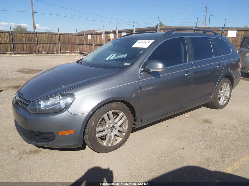 Vin: 3vwpl7ajxcm696015, lot: 46800213, volkswagen jetta sportwagen 2.0l tdi 20122