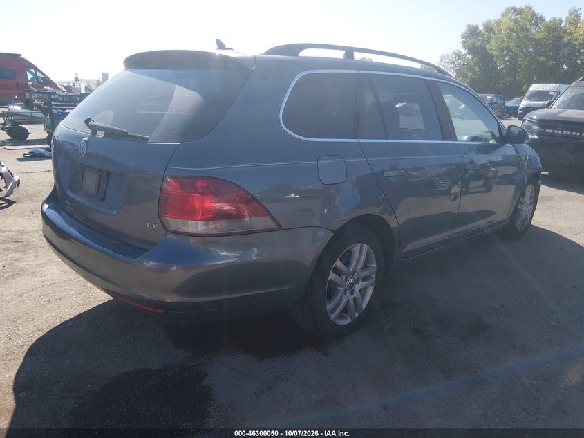 Vin: 3vwpl7ajxcm696015, lot: 46800213, volkswagen jetta sportwagen 2.0l tdi 20124