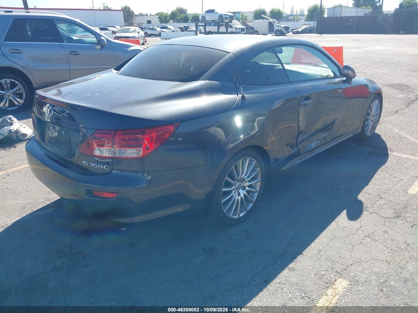 Vin: jthfe2c22a2504946, lot: 46800216, lexus is 350c 20104