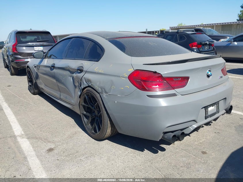 BMW M6 GRAN COUPE 2017 VIN WBS6E9C50HG437340