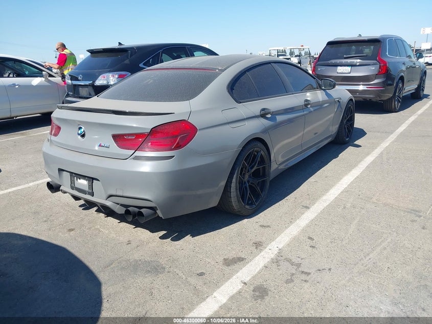 BMW M6 GRAN COUPE 2017 VIN WBS6E9C50HG437340