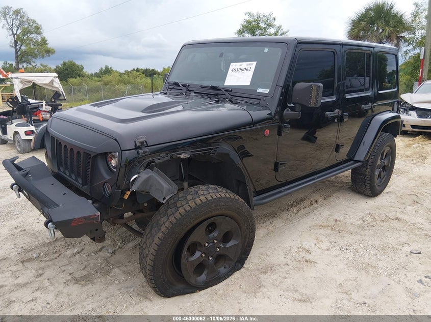 Vin: 1c4bjweg8fl743723, lot: 46800225, jeep wrangler unlimited altitude 20152