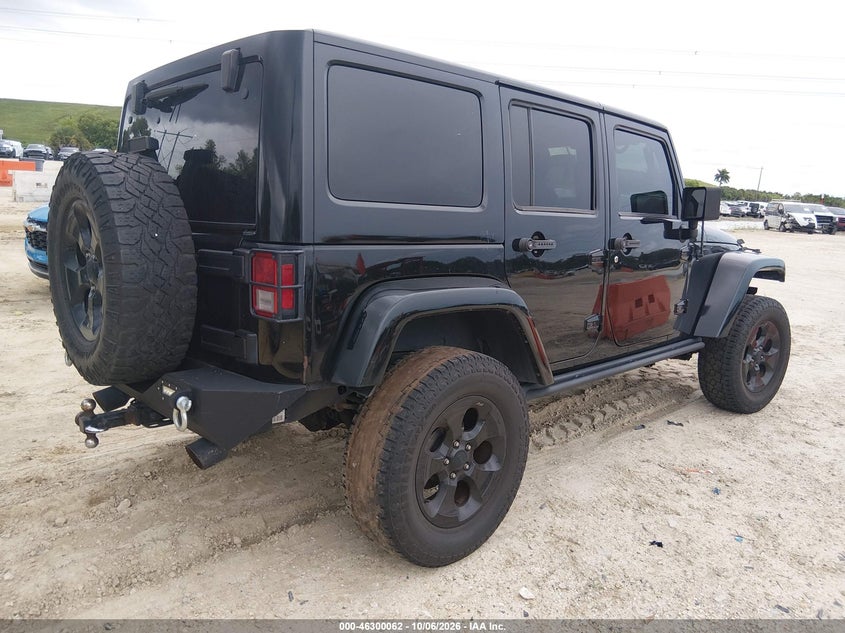 Vin: 1c4bjweg8fl743723, lot: 46800225, jeep wrangler unlimited altitude 20154