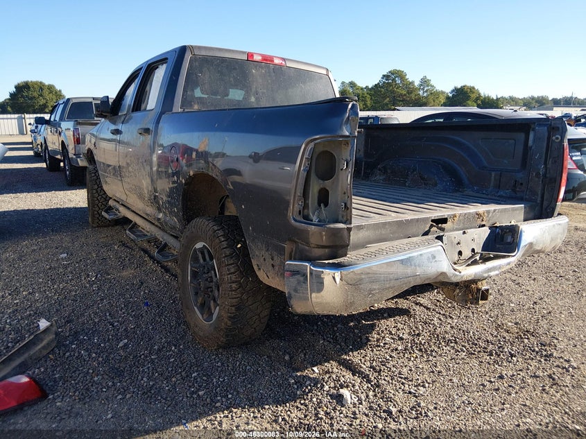 Vin: 3c6ur5cl2jg381168, lot: 46800246, ram 2500 tradesman  4x4 6'4 box 20183
