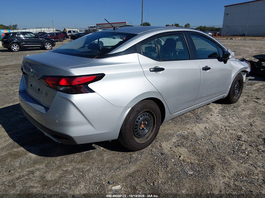 Vin: 3n1cn8dv1sl866401, lot: 46800285, nissan versa 1.6 s 20254