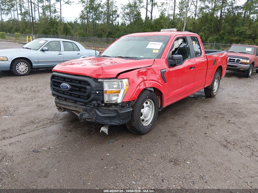 Vin: 1ftex1c80nkd03056, lot: 46800288, ford f-150 xl 20222