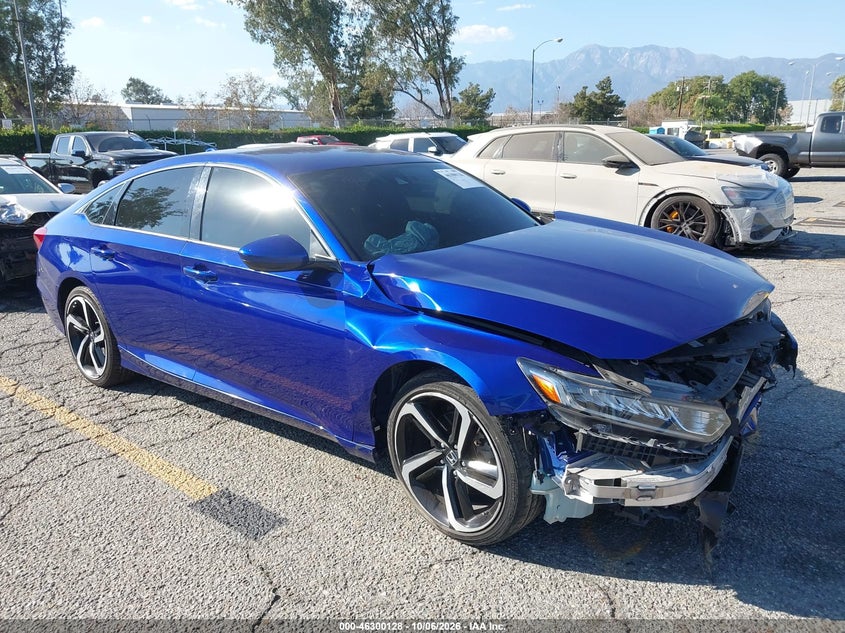 Vin: 1hgcv1f37la057303, lot: 46800291, honda accord sport 20201