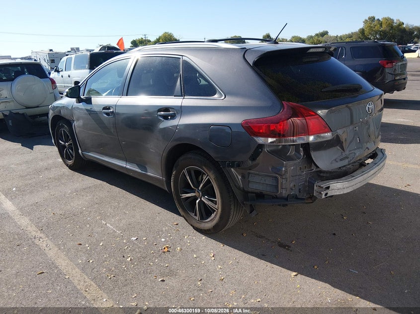Vin: 4t3za3bbxeu086344, lot: 46800322, toyota venza le 20143