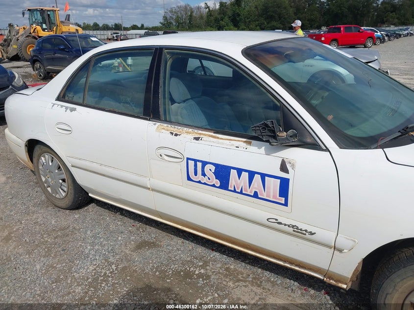 BUICK CENTURY 1999 VIN 2G4WS52M4X1634553