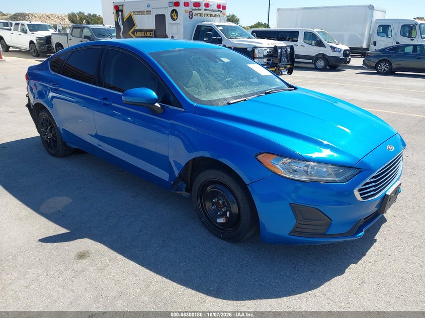 Vin: 3fa6p0g70kr284487, lot: 46800343, ford fusion s 2019 img_1