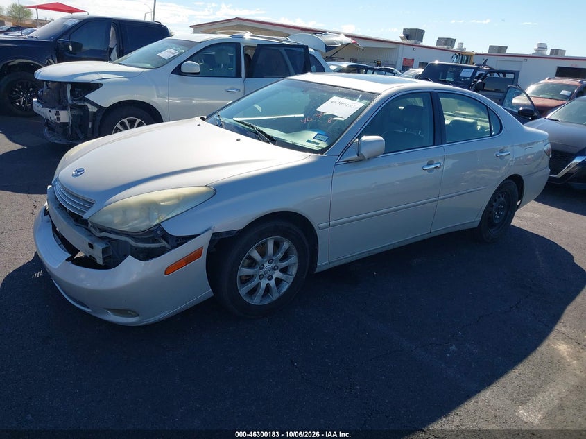 LEXUS ES 330 2004 VIN JTHBA30G145022777