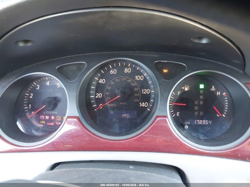 LEXUS ES 330 2004 VIN JTHBA30G145022777