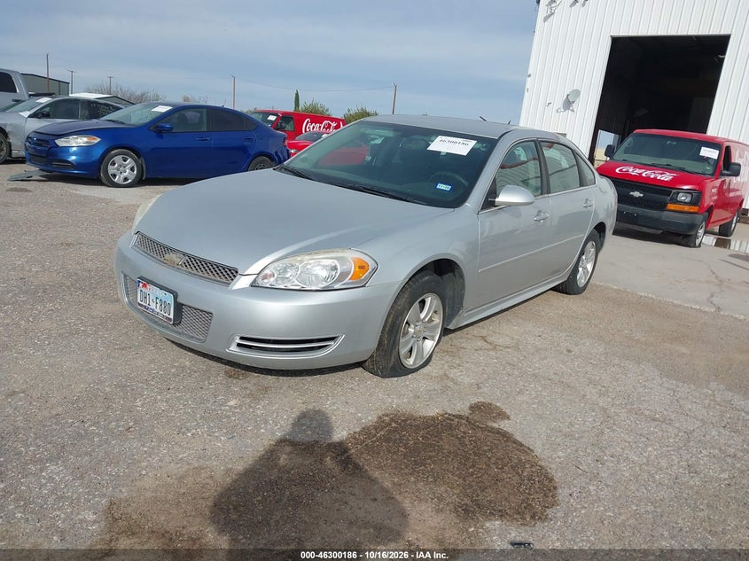 2012 Chevrolet Impala Ls, Обычный износ, IAAI, VIN 2G1WA5E37C1189402 — фото 2