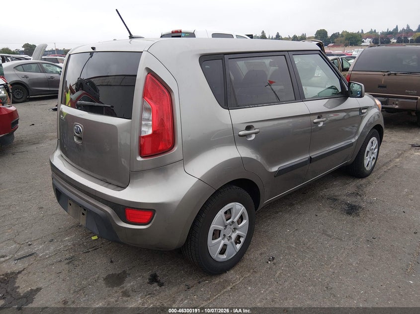 Vin: kndjt2a52d7578762, lot: 46800354, kia soul 20134