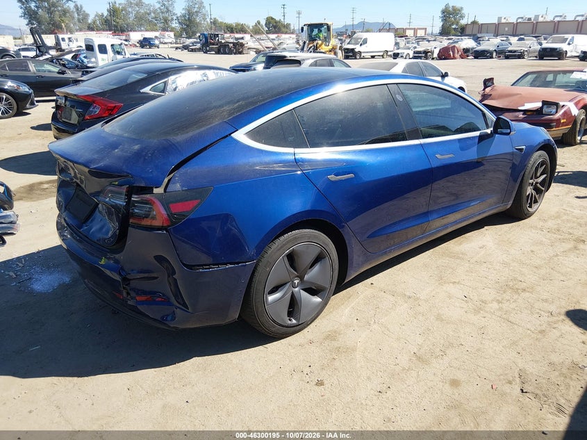 Vin: 5yj3e1ea1kf190451, lot: 46800358, tesla model 3 long range/mid range/standard range/standard range plus 20194